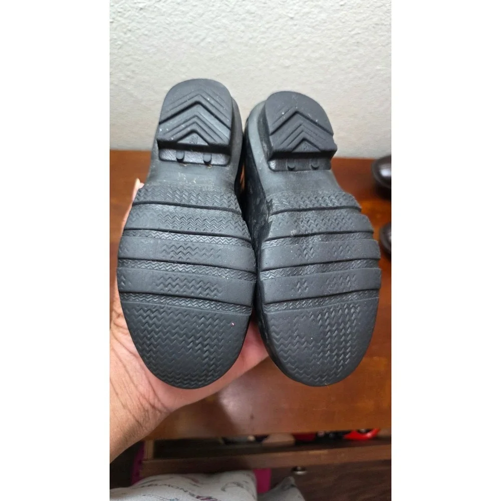 Hunter Young Black Tall Waterproof Rubber Rain Boots Size 2M/3F‎